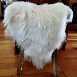 Genuine Long Wool Icelandic Sheepskin Rug - Naturally  Beautiful -