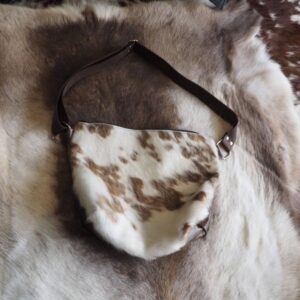 Naturally Beautiful - A Stunning Bronze Tones Handmade Cowhide Leather Handbag - Unique & Individual + can be made to order