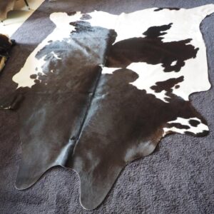 A Bold Design  - A Silken Smooth Coat - A Wonderful Premium Cowhide Rug