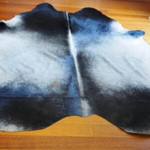 A Stunning Grey Shaded Cowhide Rug - Simple Style by Mother Nature