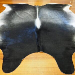 Steel Grey and Silken Black - A Beautiful Cowhide Rig