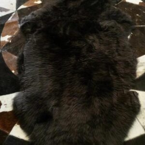 Gorgeous Dark Chocolate Brown Double Length Australian Sheepskin Rug