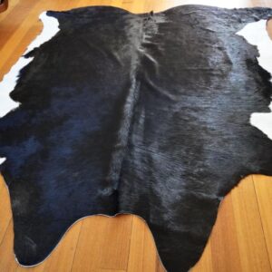 A Magnificent Hide - Big Thick & Heavy and the Most Amazing Deep Dark Copper Tone Framed in White - A Wonderful Centre Piece