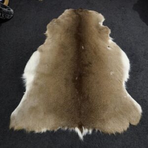 A Naturally Beautiful North American Deerskin Rug