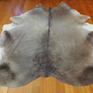 The Subtle Tones of A Smoky Ash - A Wonderful Sheen - A Beautiful Premium Quality Cowhide Rug