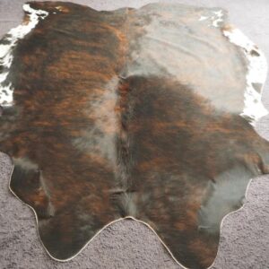 Rich Colourings and Beautiful Speckled Sides - A Wonderful Glossy Coat - A Perfectly Tanned Premium Brazilian Cowhide Rug