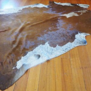 Wonderful Winter Coat of A Rich Brown with Beautiful Speckled Flanks - A Totally Gorgeous Premium Cowhide Rug