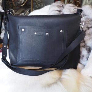 Stunning Handmade Leather Versatile Handbag / Tote - The ideal Travelling Companion