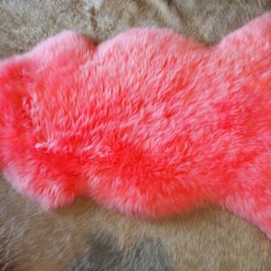 Pretty in Pink - A Thick Soft & Beautiful Australian Sheepskin Rug