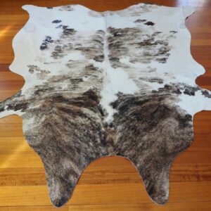 Stunning Markings - Like a flood after the Fire - A Beautiful  Hand Selected Premium Cowhide Rug
