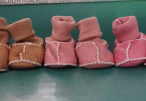Booties that STAY ON !!! - Super Soft and Warm