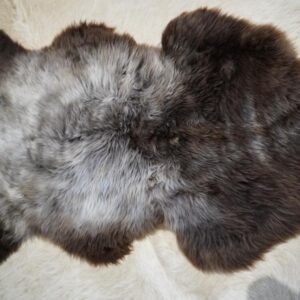 Beautiful Markings - A thick Soft Wool - A Gorgeous Rare Breed Sheepskin Rug