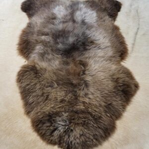 Warm Shades of Brown - A Beautiful Rare Breed Sheepskin Rug