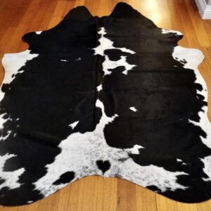 A Perfect Heart Sits at the Centre of the Base - A Cowhide Rug for That Someone Special!!