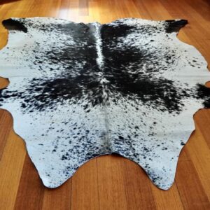 A Star Lined Centre Blaze - A Beautiful Hand Selected Premium Cowhide Rug