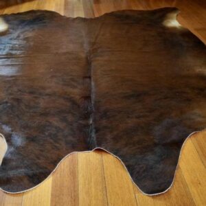 A Wonderful Silken Coat with Rich Ochre Colourings -  A Wonderful Cowhide Rug