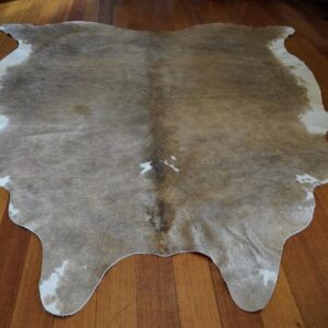 Warm Tones - A Soft Winter Coat - A Lovely Sandstone Toned Cowhide Rug