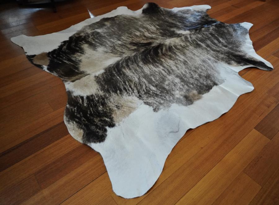 Premium Cowhide Rug A Stunning Tri Coloured Premium Cowhide Rug