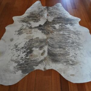 Beautiful Markings Grace this Gorgeous Hand Selected Premium Cowhide Rug