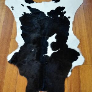 A Beautiful Winter Coat - A Lovely Friesian Calfskin Rug