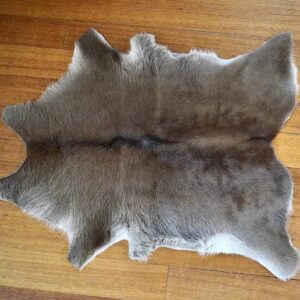 A Wonderful Super Soft Shaggy Winter Coat of Rich Fawn Browns - A Beautiful Calfskin