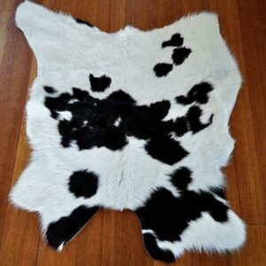 A Gorgeous Winter Coat - A BEautiful Friesian Calfskin Rug