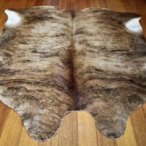 Warm Honey Tones - A Beautiful Exotic Wave - A Gorgeous Premium Hand Selected Cowhide Rug