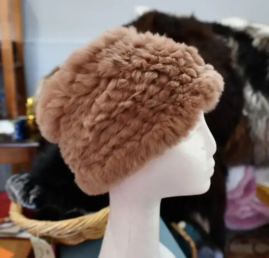 Soft & Beautiful  Rabbit Fur Headband / Scarf. A Winter Wardrobe Must