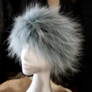 Beautiful In Blue - A Gorgeous Tanuki HeadBand /Head Scarf