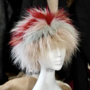 A Red Flash - A Great Style  - A Beautiful Tanuki Headband -