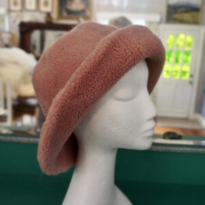 Beautiful Pure Wool Shearling Bucket Hat -  Stay warm in Style