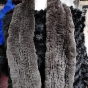 Classic Cocoa Brown - A Soft & Beautiful Rabbit Fur Scarf