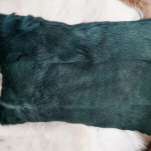 A Rich Deep Heritage Forest Green Lapin Cushion Cover
