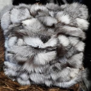 Thick & Luxurious - A Gorgeous Arctic Fox Cushion Cover