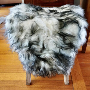 Dark Tips - A Design Delight _ A Beautiful Long Wool Icelandic Sheepskin Rug