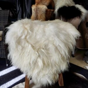 White & Wonderful - A Classic Style  - A Long Wool Icelandic Sheepskin Rug