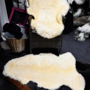 Beautiful In Buttermilk - An XL Australian Sheepskin Rug