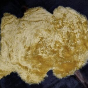 A Gorgeous Golden Tan Australian Sheepskin Rug