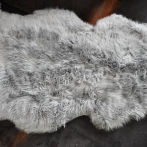 A Beautiful Gentle Shade of Grey -A Lovely XL Australian Sheepskin Rug