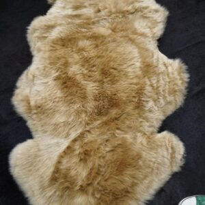 Warm Toffee Caramel Tones -A Lovely Super Thick & Soft Australian Sheepskin Rug