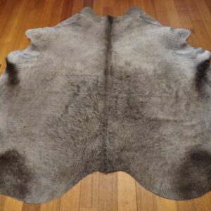 A Wonderful Curly Coat - An Unusual Bronze Colouring - A Truly Beautiful Cowhide Rug