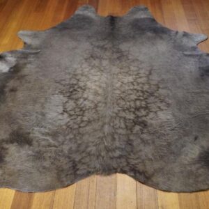 A Rare and Unusual Watermarked Patterning  - A Premium Hand Selected Cowhide Rug