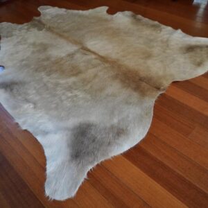 A Soft Winter Coat - A Lovely Charolais Style Cowhide Rug
