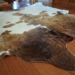 Glorious Copper Tones  - A Huge and Totally Wonderful Premium Cowhide Rug