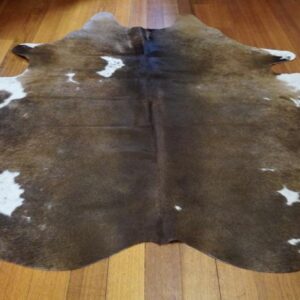 Smokey Tones - A Beautiful  Tri Coloured Cowhide Rug