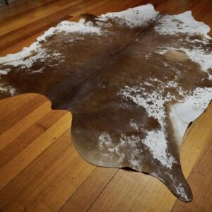 A Balanced Peppering -A Lovely Summer Coat - A Beautiful Cowhide Rug
