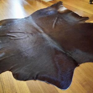 A Big & Beautiful Illawarra Shorthorn Cowhide Rug