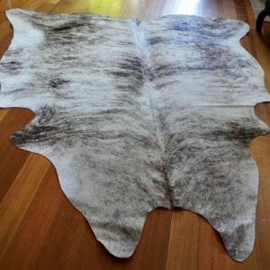 A Perfect Example of A Classic Hide - A Hand Selected Premium Light Exotic Brindled Cowhide Rug