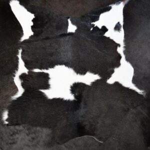 Soft & Glossy - A Beautiful Friesian Calfskin Rug