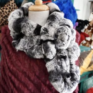 Timeless Style - An Absolutely Gorgeous Rex Rabbit Fur Scarf